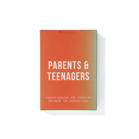 Parents and Teenagers Conversation Cards- The School of Life