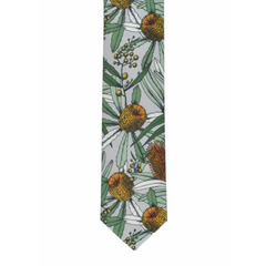 Peggy and Finn Tie - Banksia Grey