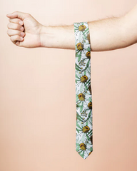 Peggy and Finn Tie - Banksia Grey