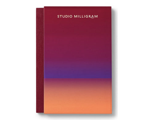 Studio Milligram - Non Diary Ruled A5 Burgundy