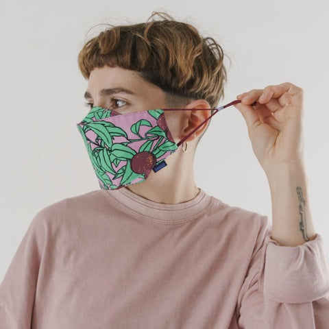 Baggu Fabric Mask - Plums