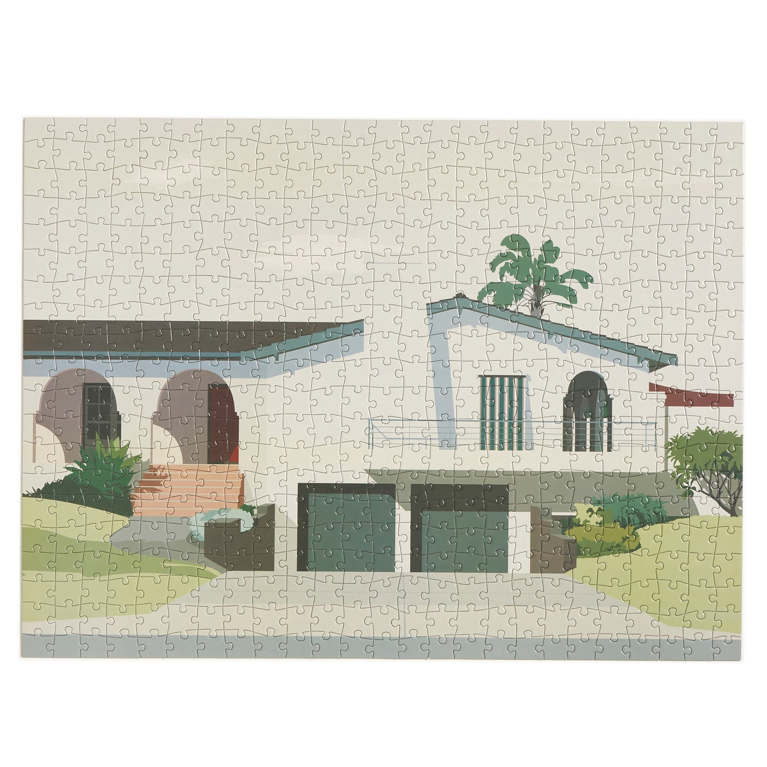 House 500 Piece Puzzle - Joanna Lamb