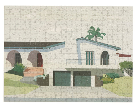 House 500 Piece Puzzle - Joanna Lamb