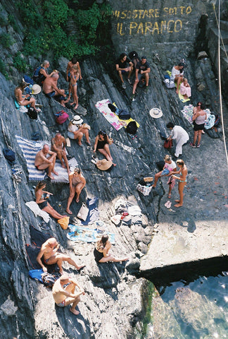 Italy 35mm photo - Rocks 3
