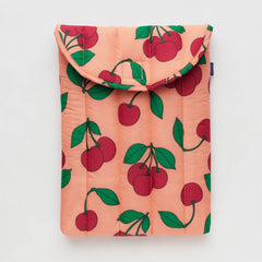 Baggu Puffy Laptop Sleeve 16" - Sherbet Cherry