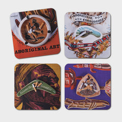 Tony Albert Artwork Coasters - Set of 4