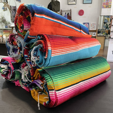 Mexican Beach Blankets Assorted Colours