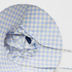 Baggu Sift Sun Hat - Blue Pixel Gingham