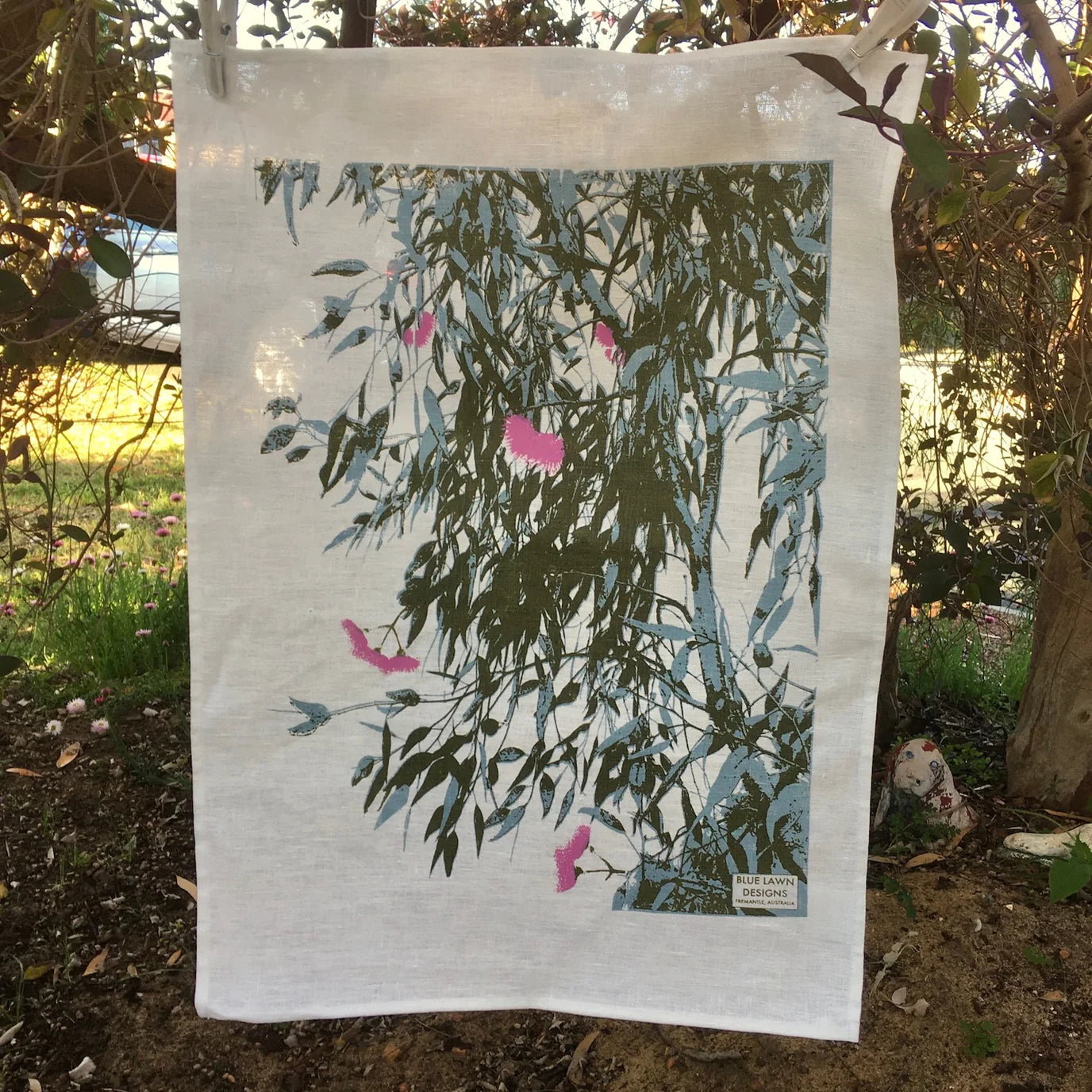 Blue Lawn Designs Tea Towel - Eucalyptus Gungurru/Caesia