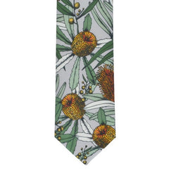 Peggy and Finn Tie - Banksia Grey